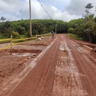 Obras de infraestructura vial.